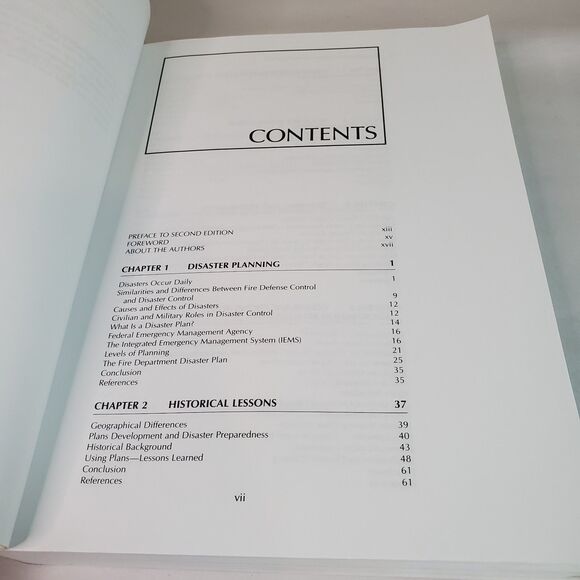 Fire Officer's Guide to Disaster Control Second Ed Kramer + Bahme Paperback 1992 - Picture 6 of 12